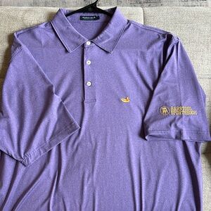 Southern Marsh Barstool Sportsbook collab - Purple Golf Polo